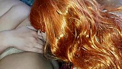 Intense clit licking leads to shaking orgasm