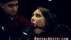 Teen 18+ Feet Slave Dominated by Aidra Fox's Crew