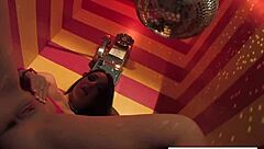 lola foxx touches her sexy body