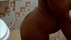 Amateur African Girlfriend Gets Bent Over For Intense Doggystyle Pounding After Shower