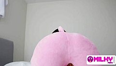 thaina fields waits horny in bed for blowjob and sex