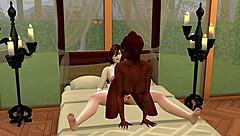 Brunette Babe Fucked By Shemale With Oral And Anal. Group action includes redhead and blonde.