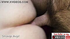 Homemade gay couple amateurs engage in bareback anal sex, passionately assfucking with cum filling boy's pussy