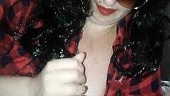 Fat BBW Aunt Gives Intriguing Handjob And Blowjob To Amateur