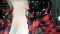 Fat BBW Aunt Gives Intriguing Handjob And Blowjob To Amateur