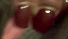 Pretty pink pussy in close up view