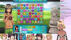 lewd vtuber plays double date.