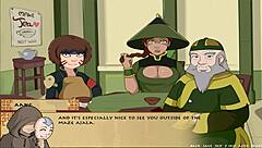 four elements trainer with big tits hentai action