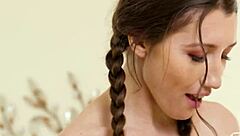 lauren phillips begs teen masseuse maya woulfe for extra touches