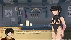 four elements trainer with big tits hentai action