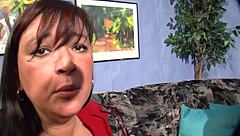 bbw beauty fucked hard while sucking and getting her ass pounded