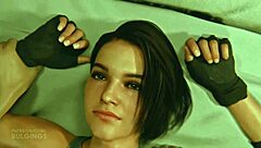 I feel horny co-eds desperate for monster cock in Lara Croft PMV