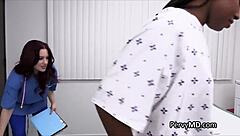 Man, me got tag teamed by ebony nurse n doctor... wild!