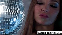 sexy dani daniels masturbates her big tits ass brunette pussy solo