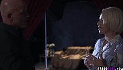 Helena Locke Seduces Derrick Pierce with Intense Kissing