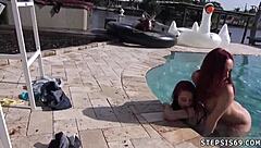 Teen in panties cams in UK taxi for first time blonde group fun?