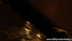 Beautiful mature Indian woman dances solo