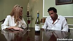 Cindy Behr FUCKS black stud with Paige Ashley in interracial MILF threesome!