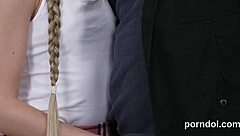 Fervent seduced and nailed by lecturer.