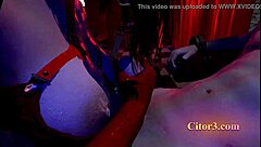 Citor3 3D Vr Game Sfm Dungeon Femdom Mistress Latex Handjob Cum Again Twice Cum In Mouth