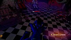 Citor3 3D Vr Game Sfm Dungeon Femdom Mistress Latex Handjob Cum Again Twice Cum In Mouth