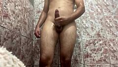 Teen pornstar strokes big dick to orgasm