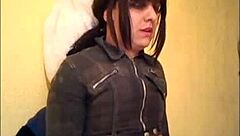 Nickita eloise feels excited in her first daring with 50 cm complete anal experience.