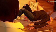 Blonde Stepdaughter Takes Anal In Rough Group Scene