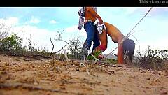 Cogiendo En El Desierto With Mexican Outdoor Fun