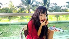 Beautiful Brunette Reveals Makeup Secrets For Flawless Face.