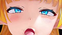 Elf MMD hentai animation