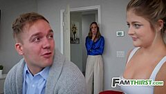 Can the stepsis earn her keep with Jill Taylor and Millie Morgan in a taboo threesome?