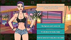 Nutaku Booty Farm Hentai Game Part 06: Ranch Fantasy with Sexy MILF Flashing Big Tits