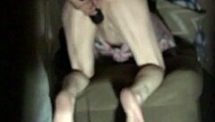 Daynish, the shaved milf, enjoys a private moment of self-pleasure.