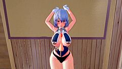 Sirius passionately titty fucks with big ass in pov