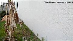 I-I got a closeup of that mature pussy outdoors, it's so wet!