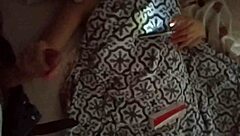 My step aunt clueless while I screw her step daughter during a visit in the next room.