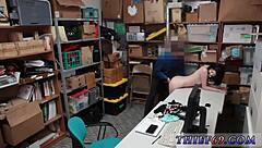 Curly Black Teen Caught by Police in Hardcore Scene