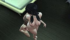 My New Roommate's Wild Futa Adventure in Sims 4