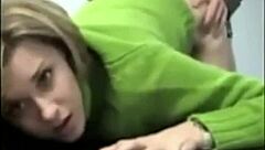 Fantastic Wife Fuck With Teen Whore Insertion And BDSM Humiliation As Slave!