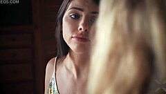 Adriana and mona scissor outdoors to orgasm!