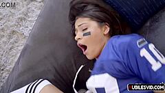 avi love petite 18+ takes intense creampie in wet pussy