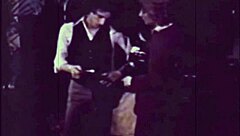 Vintage Black Pussy Meets White Cock In Retro Fun