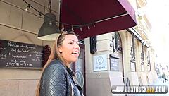 Katie Vasquez Gets Cum Facial In Public Outdoor Massage