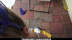 i watched sexy cheerleader aria banks suck and fuck to screaming orgasm