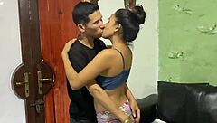 Stepsister in Sexy Outfit Gets Blowjob Help