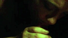 Hot brunette slut gets her ass fucked and sucks cock in quick amateur session