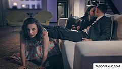 Threesome Cum Swapping With Teen Submission, Oral, And Doggystyle Hardcore.