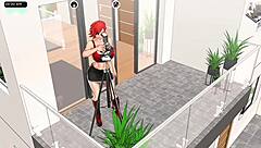 Confined Goddesses Masturbate Their Stepmother's Big Tits And Ass