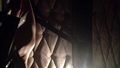 Hot brunette slut gets her ass fucked and sucks cock in quick amateur session